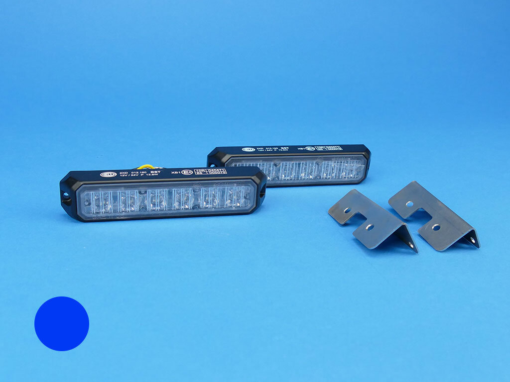 LED-Frontblitzer BST, mit T5 Halter, blau, 349,95 €