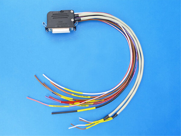 Stecker Sub-D, 25-polig, Vollbelegung