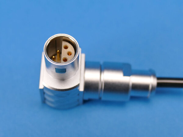 Metallwinkelstecker, 6-polig