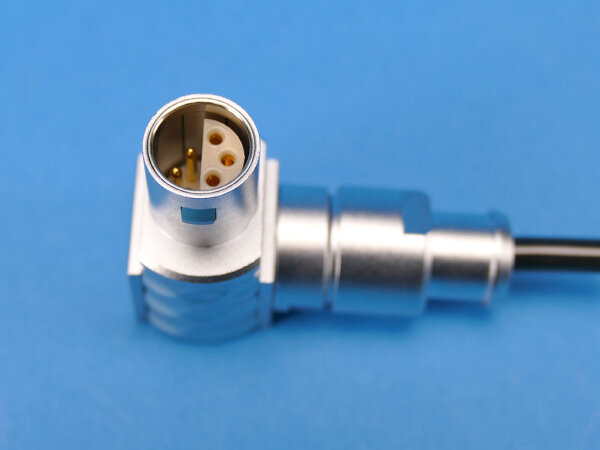 Metallwinkelstecker, 6-polig
