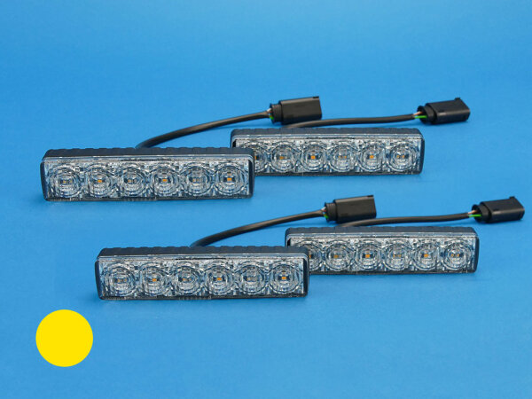 Variante (3) Lichtfarbe: gelb mit 4x Sputnik SL